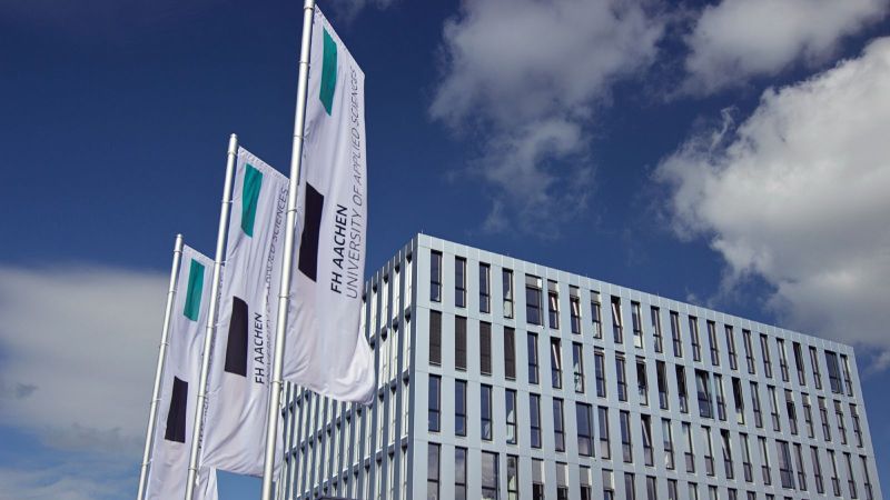 Das Bild zeigt die Fachhochschule Aachen