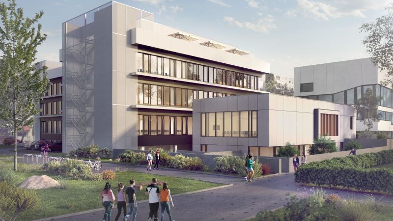 Das Bild zeigt die Evangelische Hochschule Freiburg
