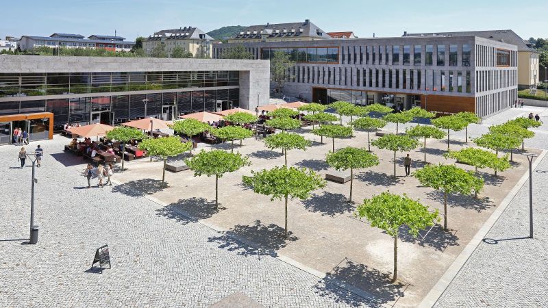 Das Bild zeigt die Hochschule Fulda
