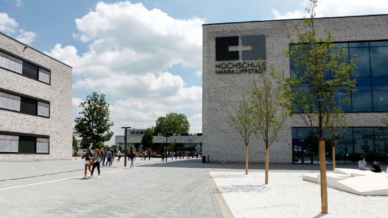 Das Bild zeigt den Hamm-Campus der Hochschule Hamm-Lippstadt