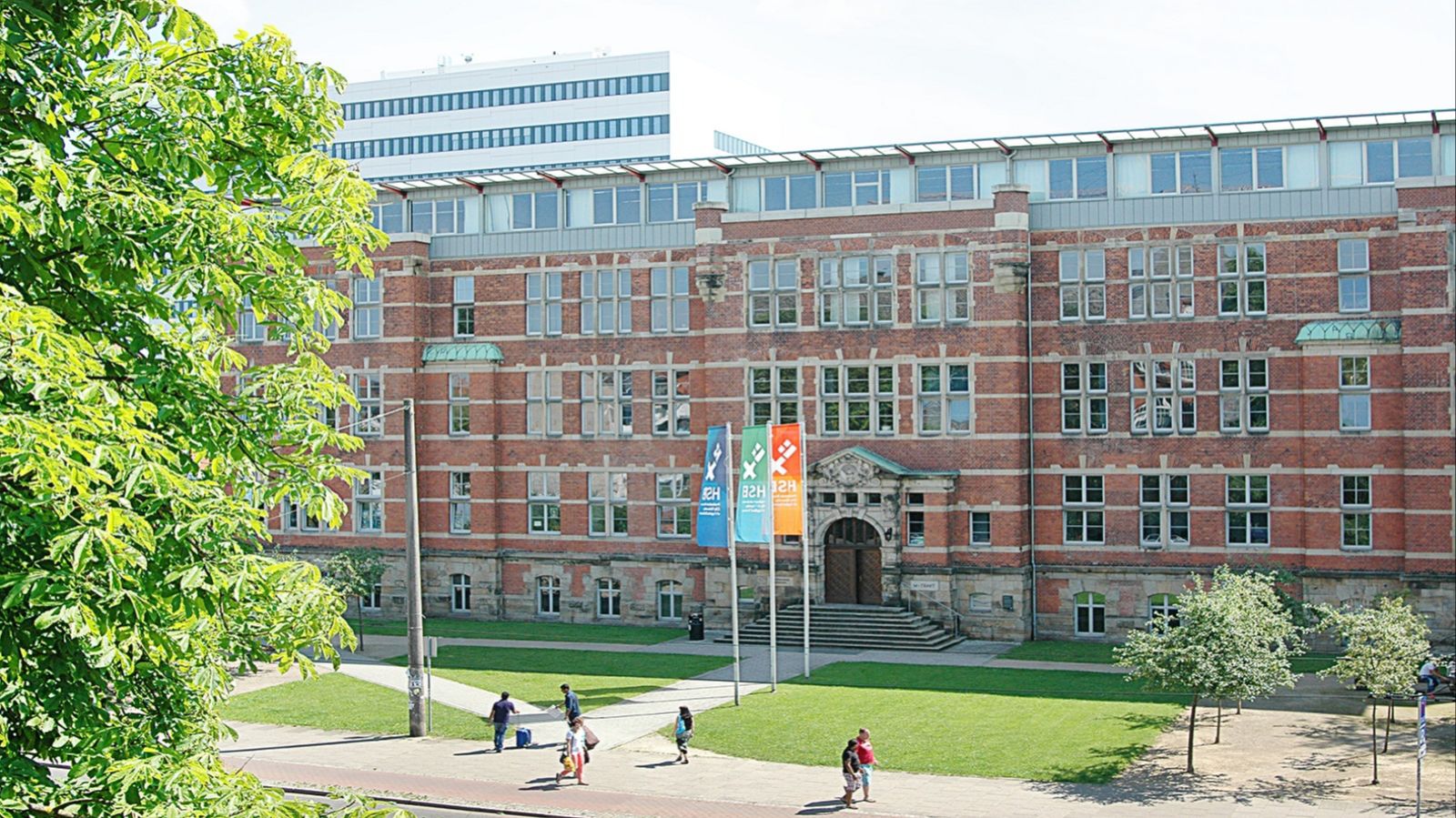 Das Bild zeigt die Hochschule Bremen