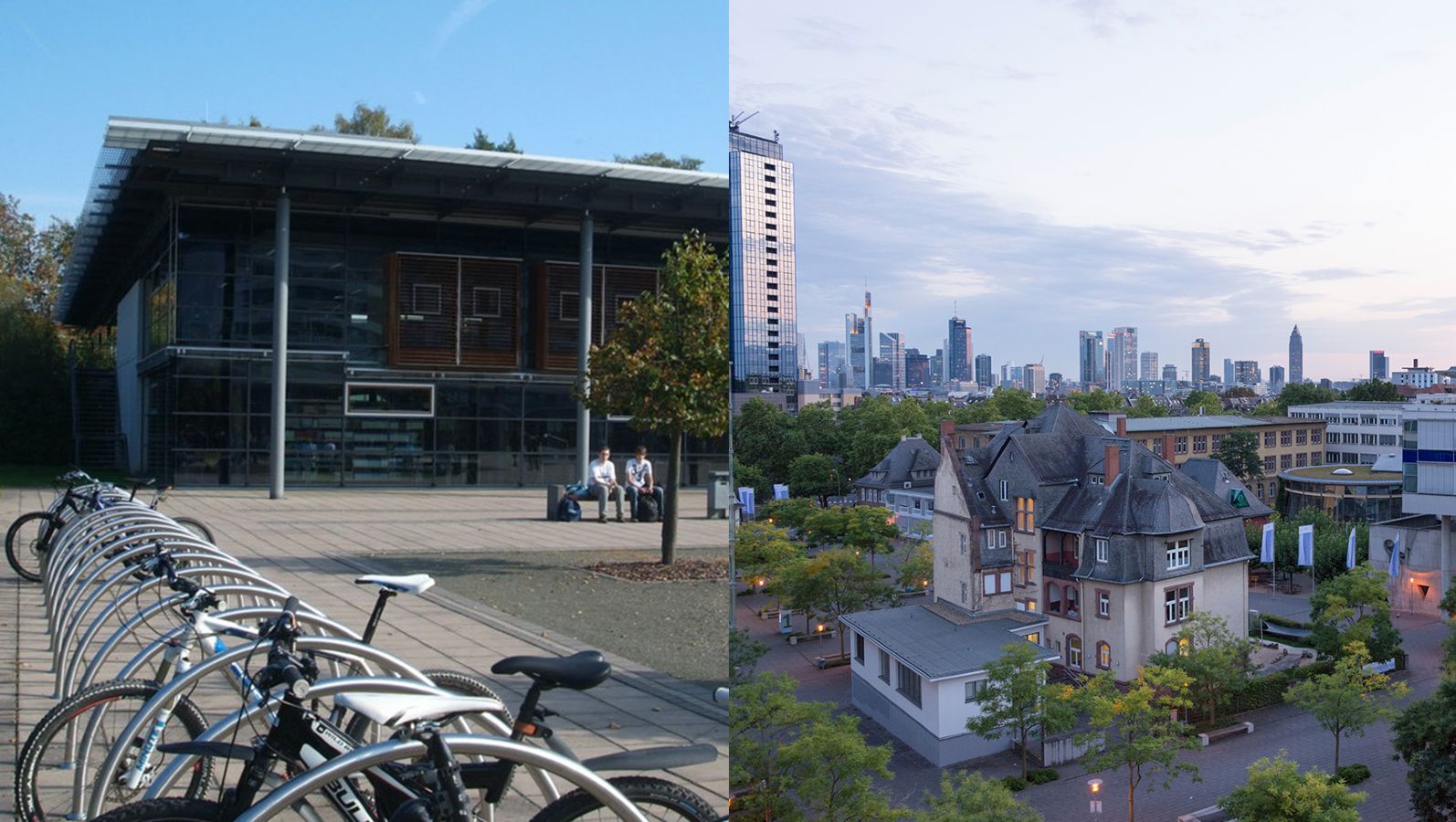 Das Bild zeigt die Hochschulen Schmalkalden und Frankfurt